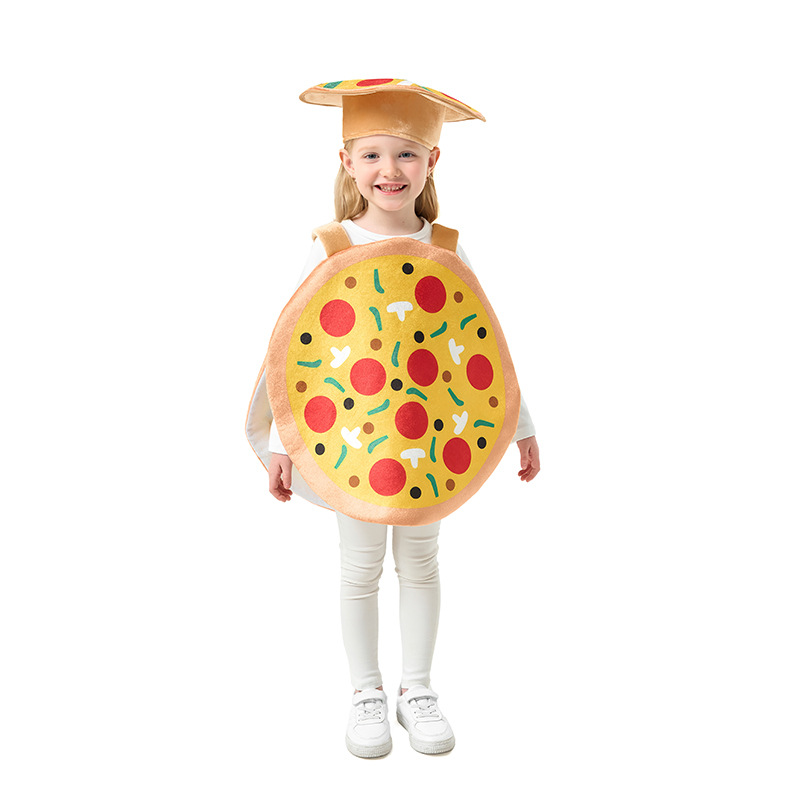 Ethnic Fast Fashion - Costume da Pizza per Bambini Halloween
