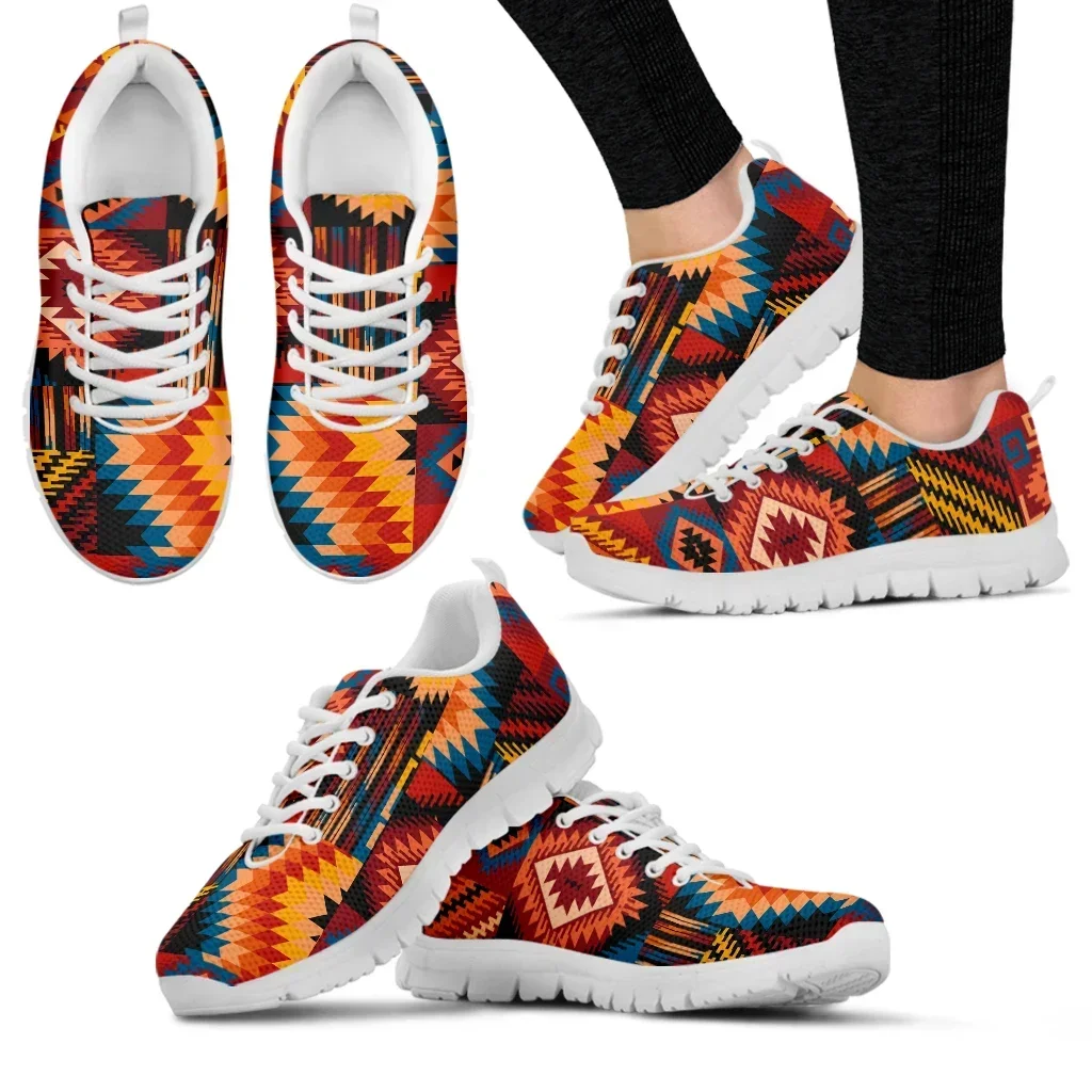 Women'S Ethnic Fashion Brands - Sneakers di Moda con Design Azteco,