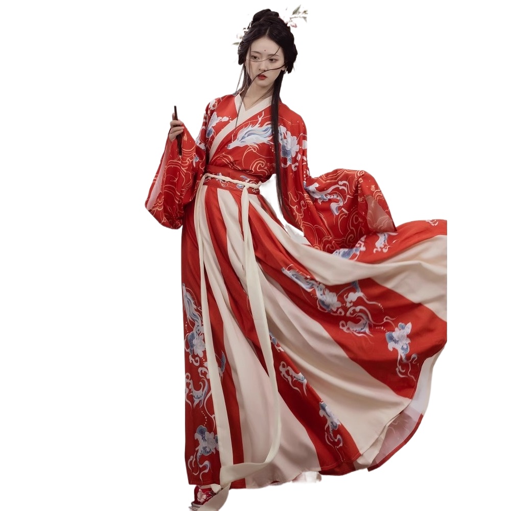 Ethnic Fashion Show - Abbigliamento tradizionale cinese Hanfu Abito da