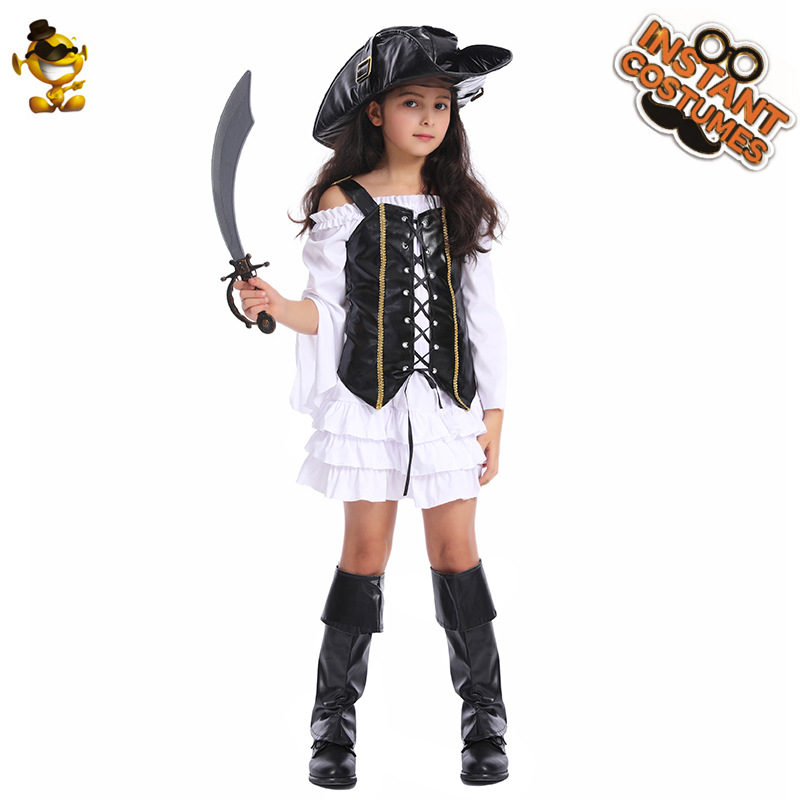 Ethnic Fashion Show - Costume da Pirata per Ragazze per