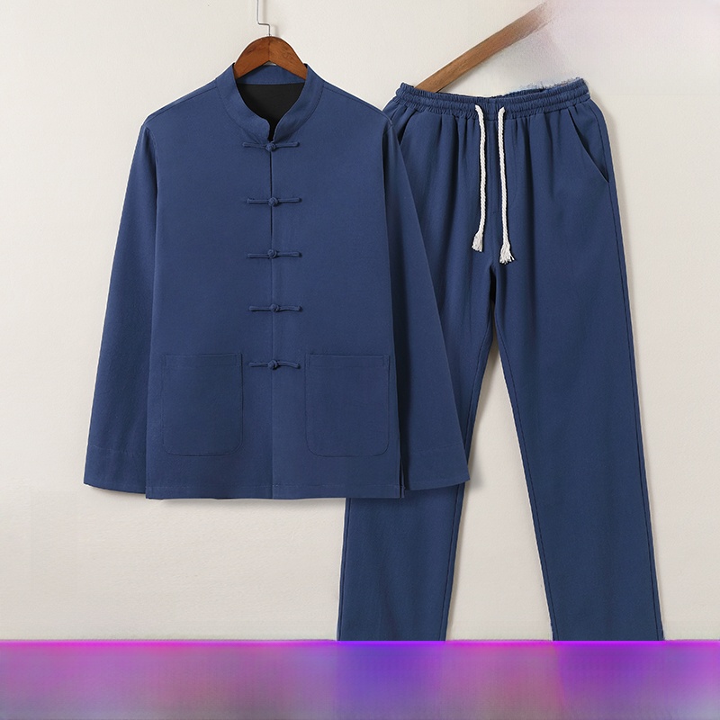 Urban Ethnic Fashion - Camicia a Maniche Lunghe in Cotone