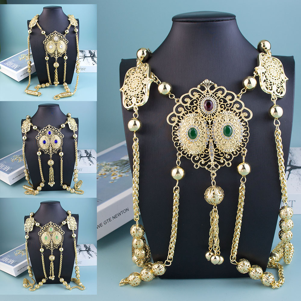 Ethnic Chic Fashion - Sunspicems Chic Marocchino Sposa Gioielli per