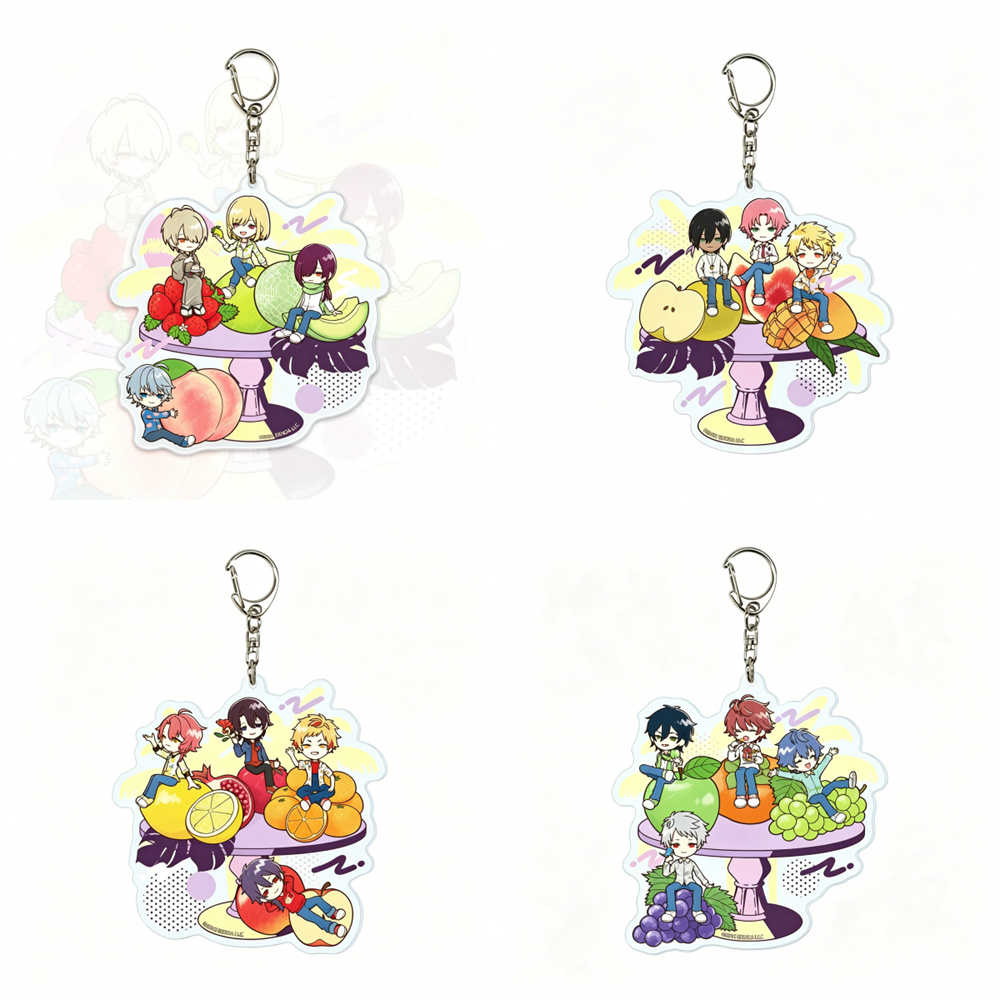 Ethnic Fashion Model - Portachiavi in Acrilico da 6CM Anime