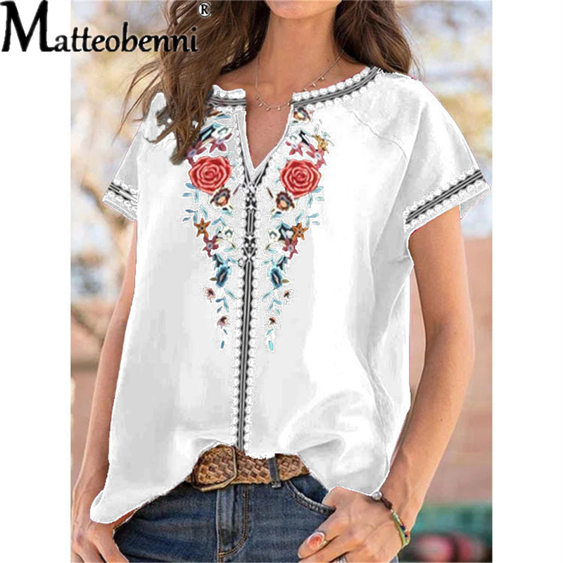 T-shirt a maniche corte con st - Urban Ethnic Fashion recensione e prezzo