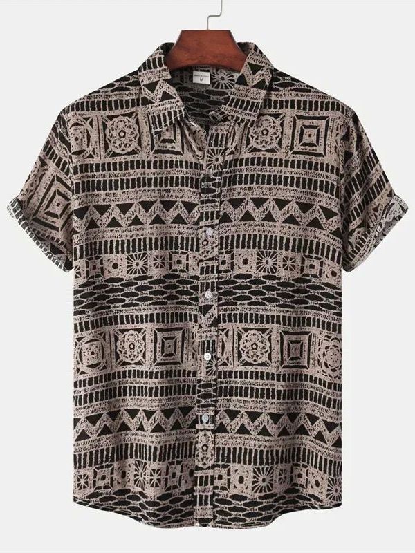 Camicia da uomo a maniche cort - Urban Ethnic Fashion recensione e prezzo
