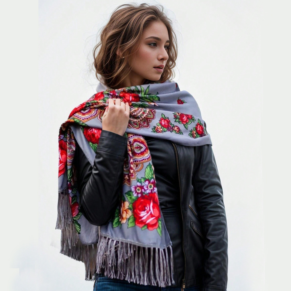 Sciarpa stampata in stile etni - Women'S Ethnic Fashion Brands recensione e prezzo