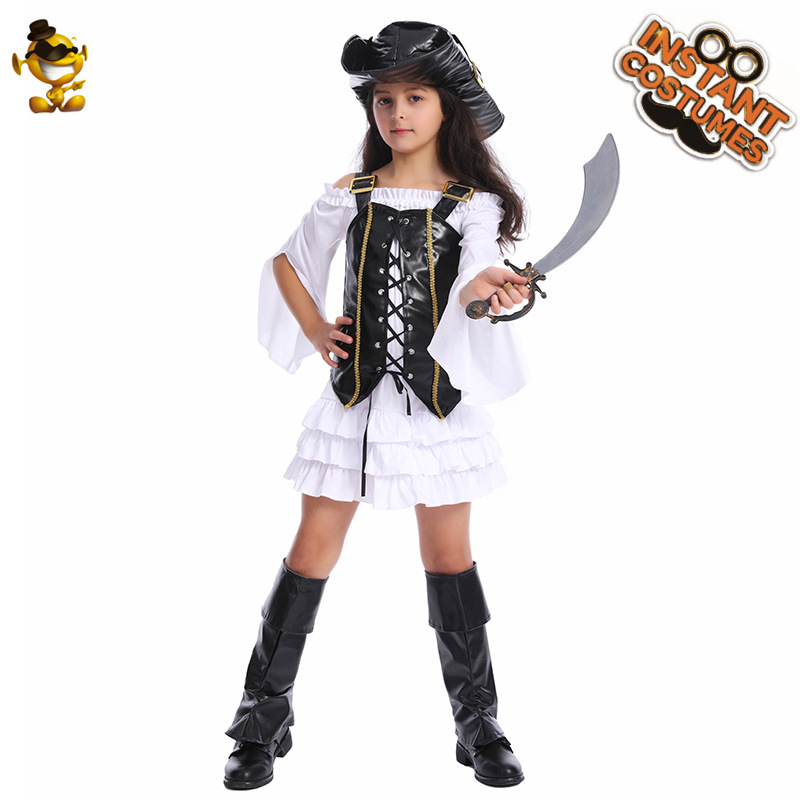 Costume da Pirata per Ragazze  - Ethnic Fashion Show recensione e prezzo