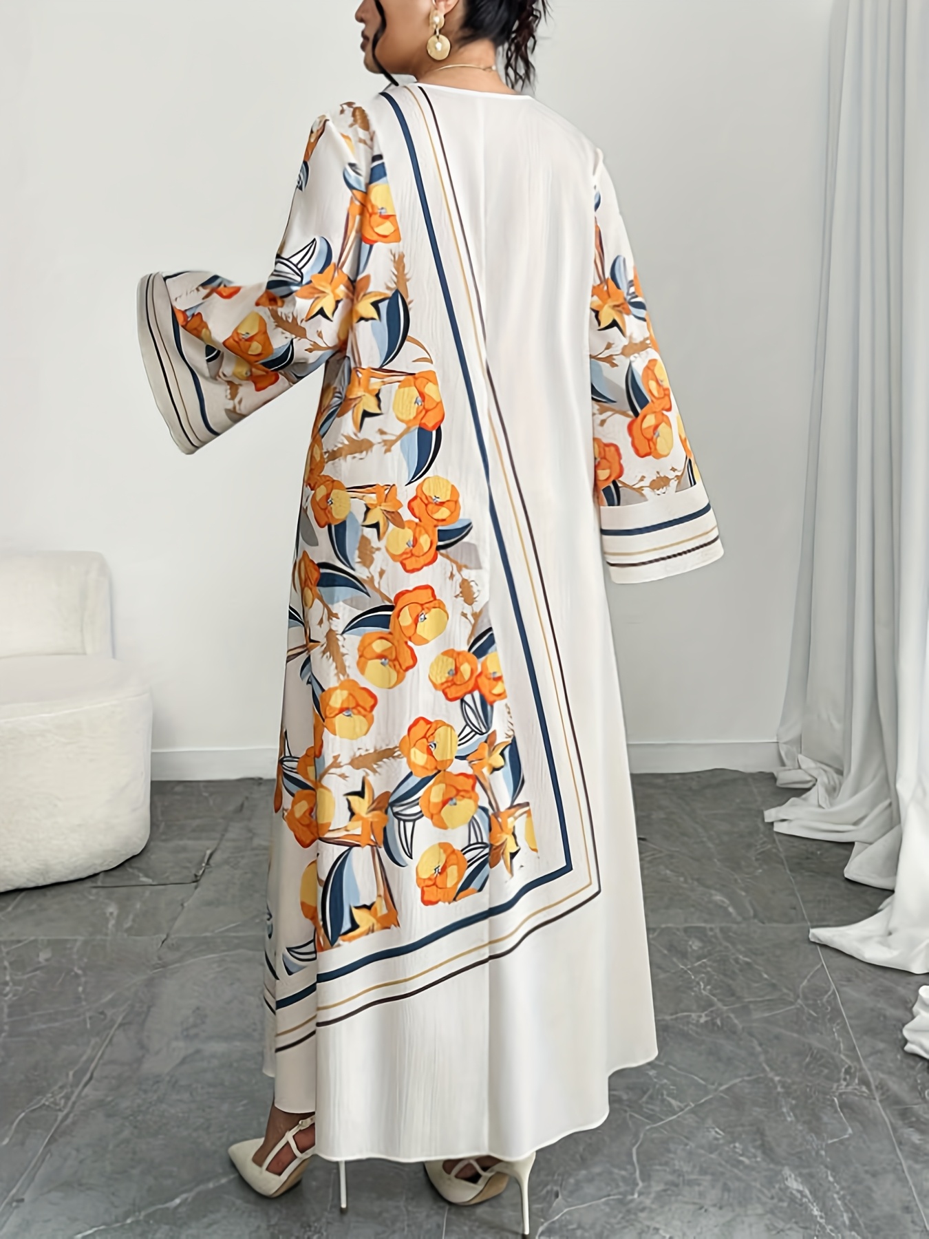 Abito Lungo da Donna Taglie Fo - Ethnic Style Dresses recensione e prezzo