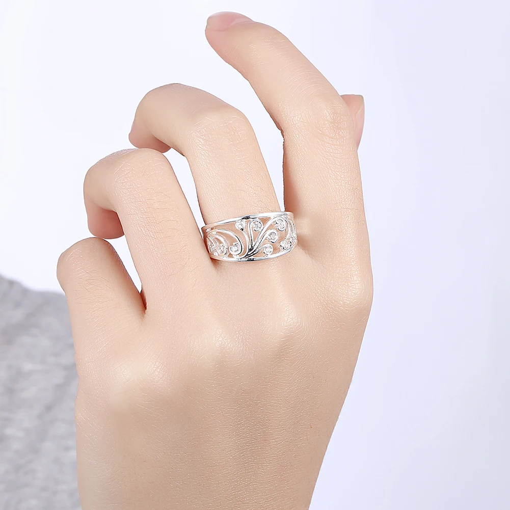 Nuovi anelli in argento sterli - Women'S Ethnic Fashion Brands recensione e prezzo